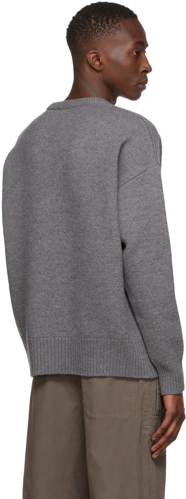 商品AMI|Grey Ami de Cœur Sweater,价格¥2123,第3张图片详细描述