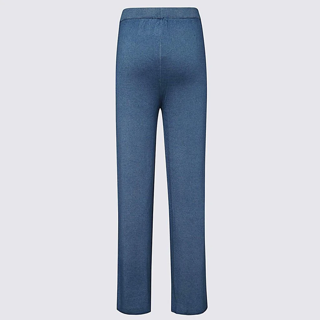 商品MAJESTIC FILATURES|MAJESTIC FILATURES BLUE CASHMERE PANTS,价格¥1694,第2张图片详细描述