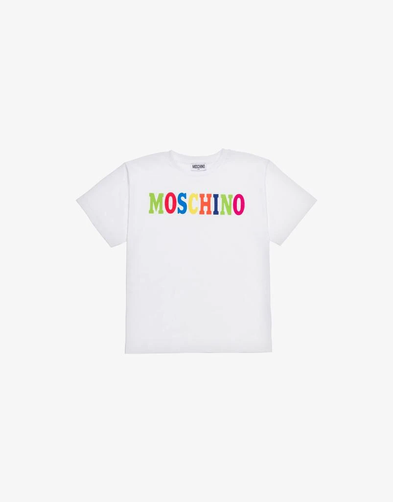 商品Moschino|Multicolour Logo Maxi T-shirt,价格¥912,第1张图片