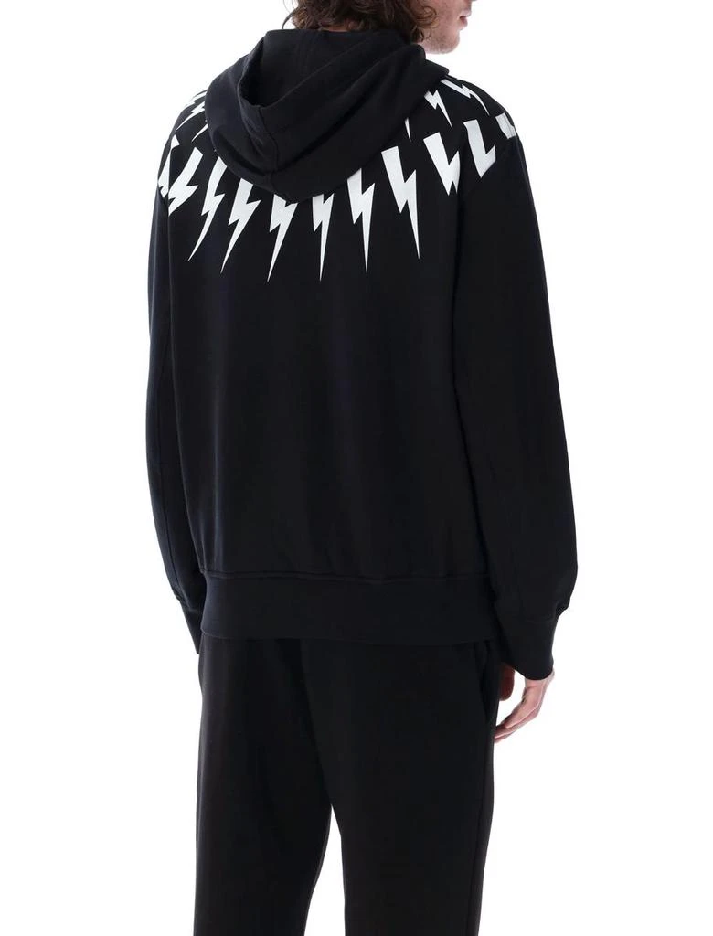 商品Neil Barrett|NEIL BARRETT Hoodie Thunderbolt,价格¥2650,第2张图片详细描述