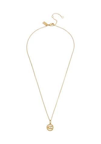 商品Coach|Signature C Short Pendant Necklace,价格¥391,第1张图片
