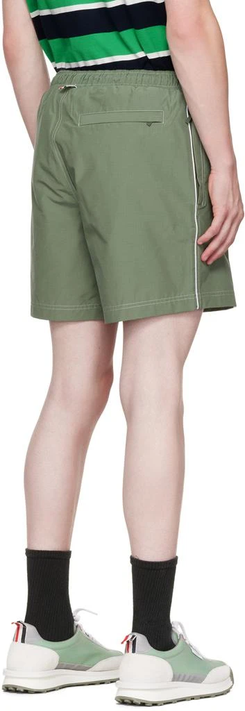 商品Thom Browne|Green Topstitch Track Shorts,价格¥2023,第3张图片详细描述