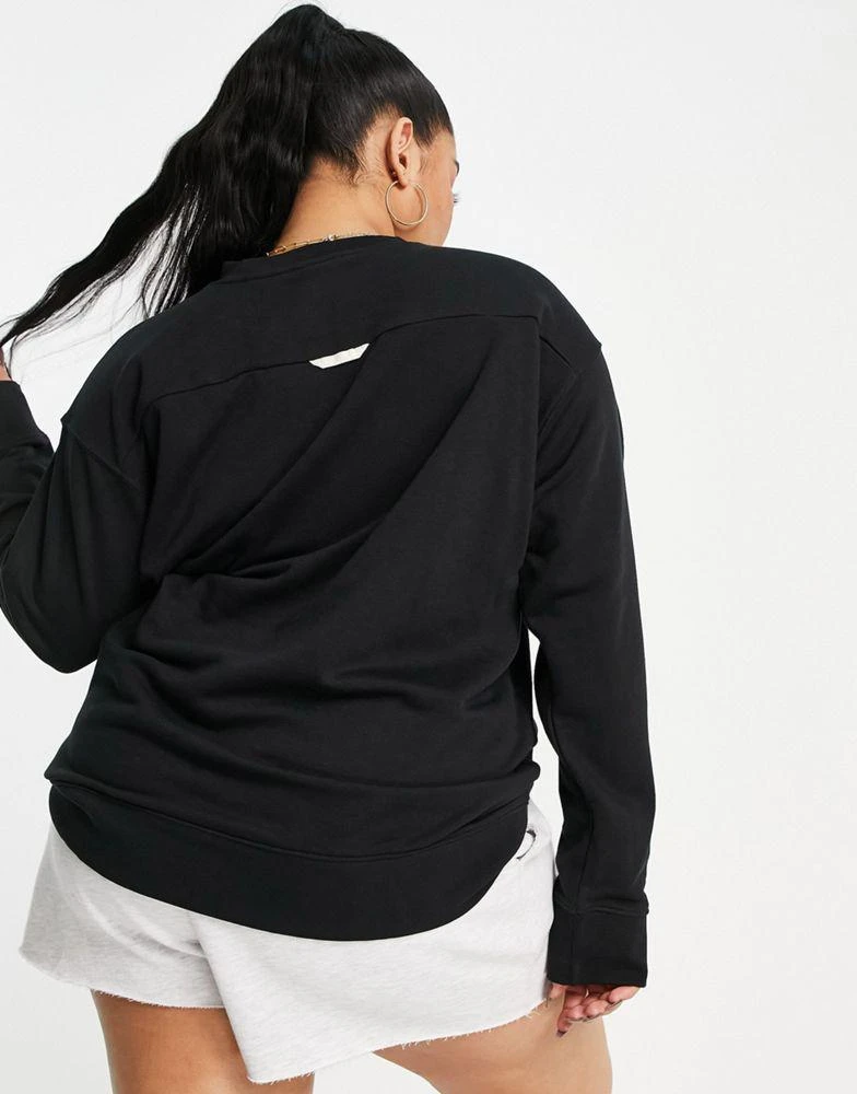 商品Adidas|addias Originals Plus 'Logomania' triple logo sweat in black,价格¥521,第2张图片详细描述