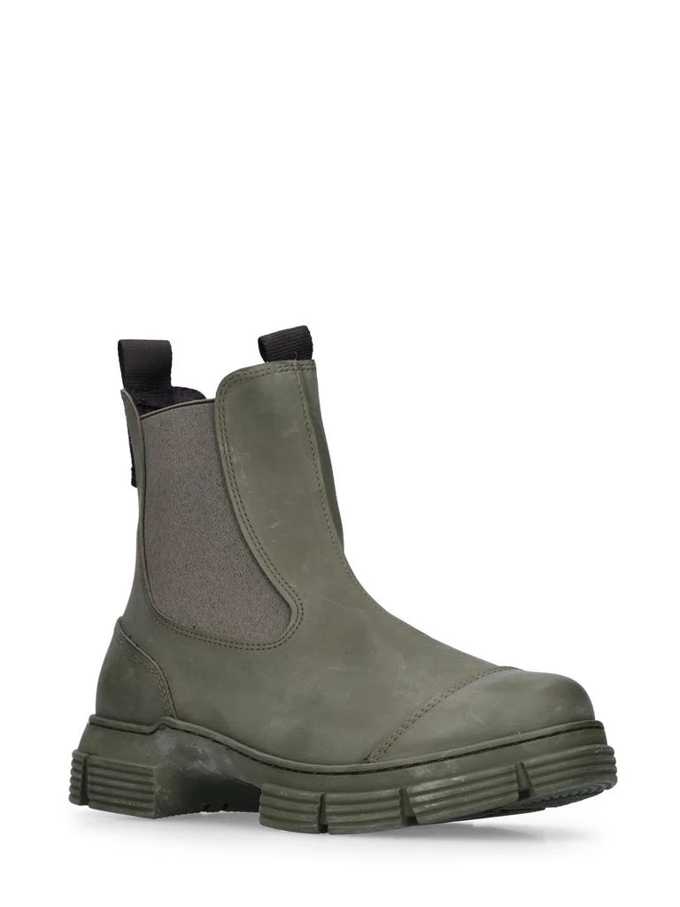 商品Ganni|45mm Rubber Ankle Boots,价格¥2116,第2张图片详细描述