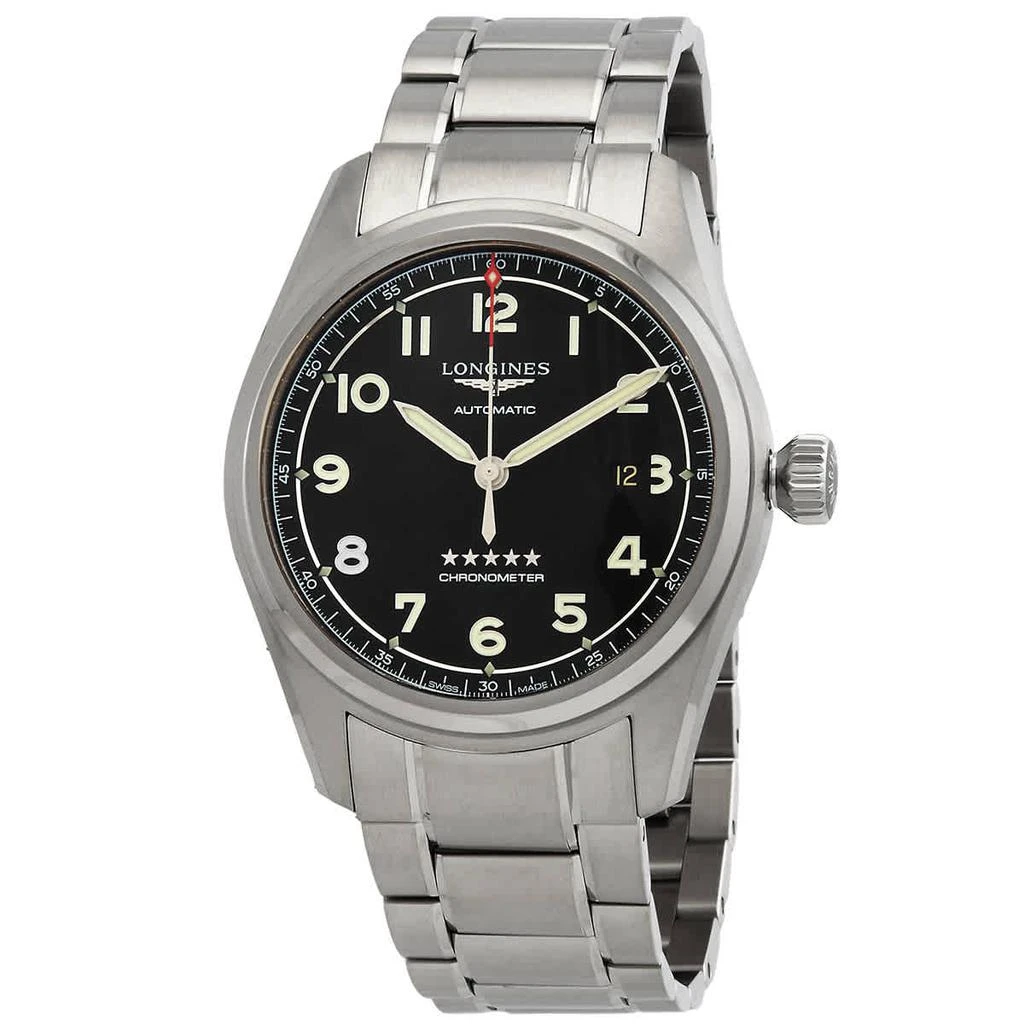 商品Longines|Spirit Automatic Chronometer Black Dial Men's Watch L3.811.4.53.6,价格¥13159,第1张图片