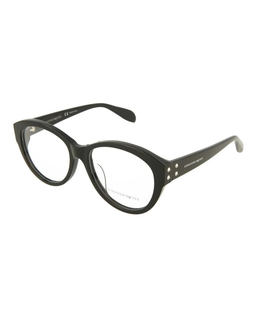 商品Alexander McQueen|Round-Frame Optical Glasses,价格¥887,第2张图片详细描述