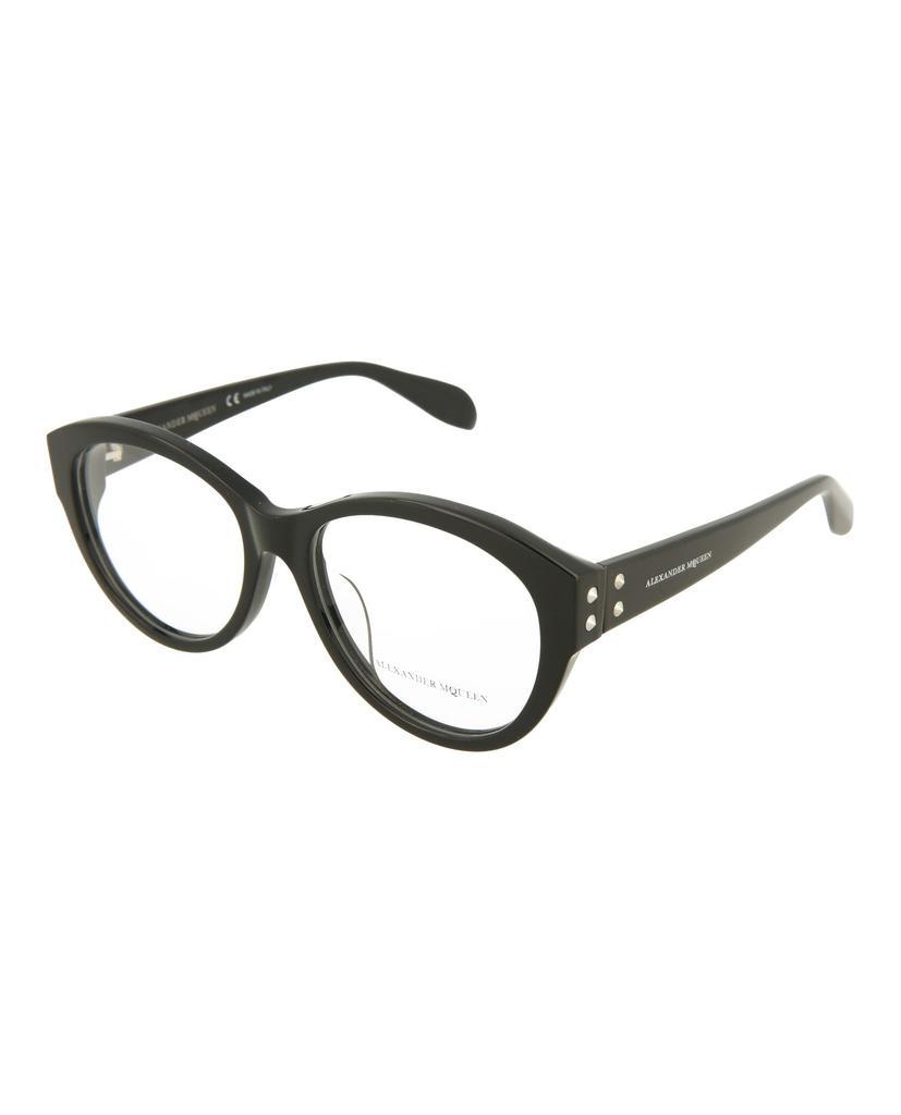 商品Alexander McQueen|Round-Frame Optical Glasses,价格¥863,第4张图片详细描述