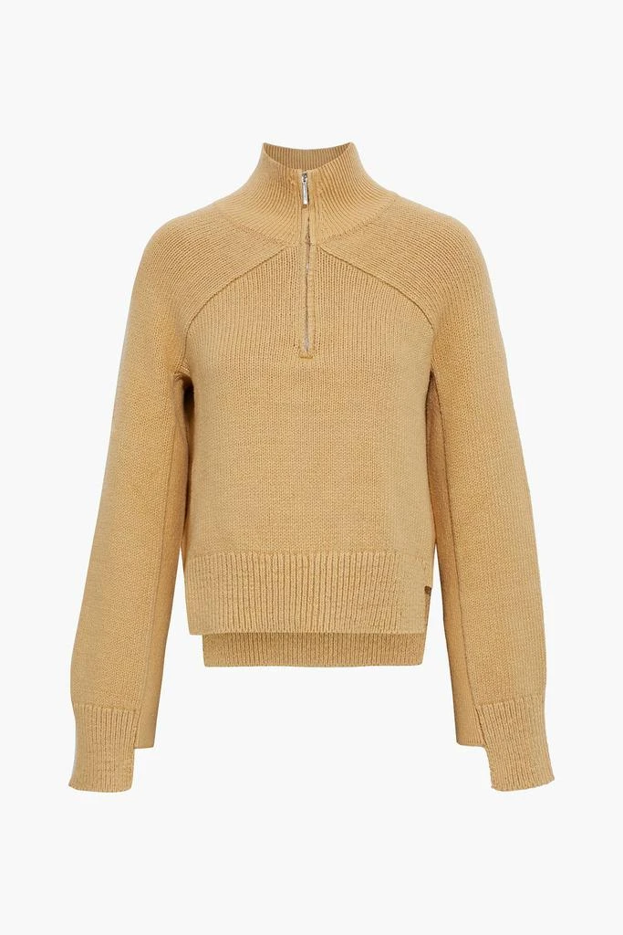 商品ROSETTA GETTY|Cropped cotton-blend sweater,价格¥3470,第3张图片详细描述