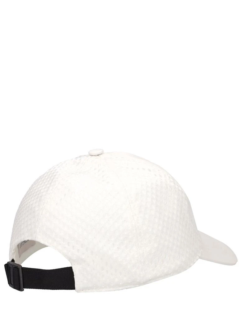 商品Moncler|Logo Cotton Baseball Cap,价格¥2486,第5张图片详细描述