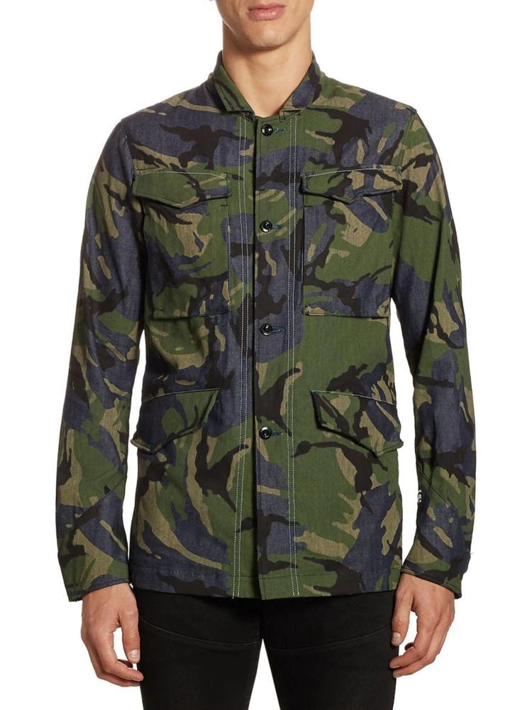 商品G-Star|Vodan Camouflage Cotton Worker Button-Down Shirt,价格¥654,第1张图片