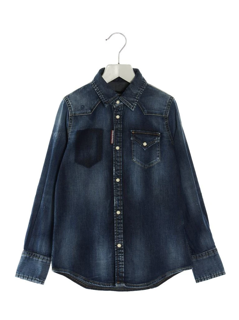 商品DSQUARED2|Denim Shirt,价格¥937,第1张图片