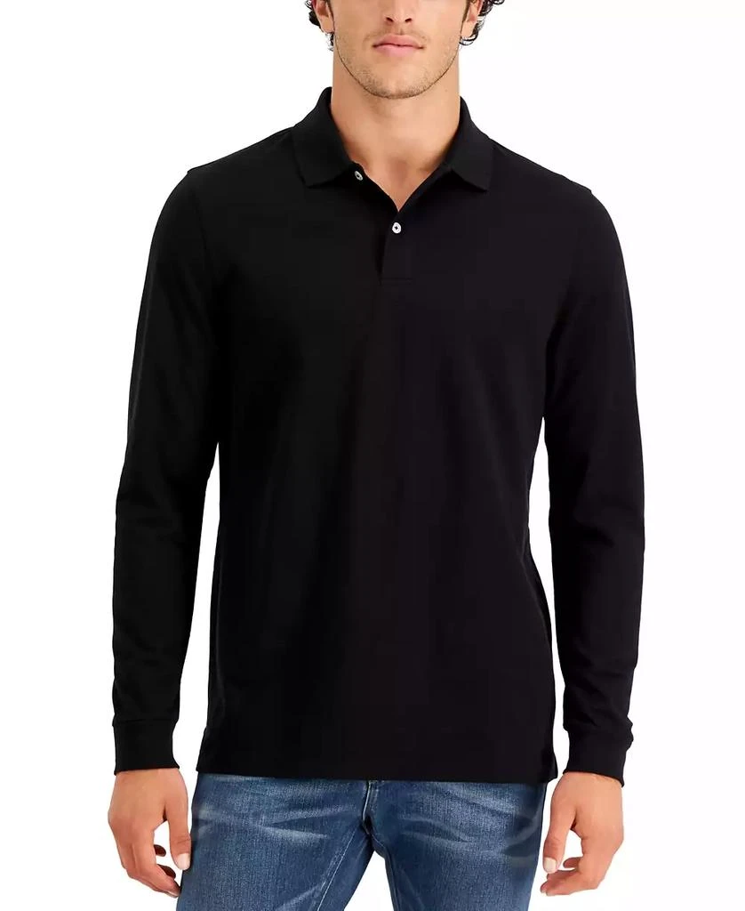 商品Club Room|Men's Solid Stretch Polo, Created for Macy's,价格¥151,第1张图片