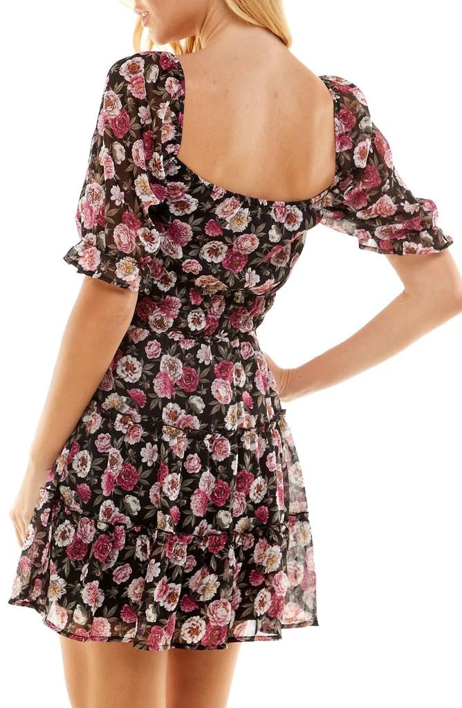 商品ROW A|Short Puff Sleeve Cinched Waist Dress,价格¥230,第2张图片详细描述