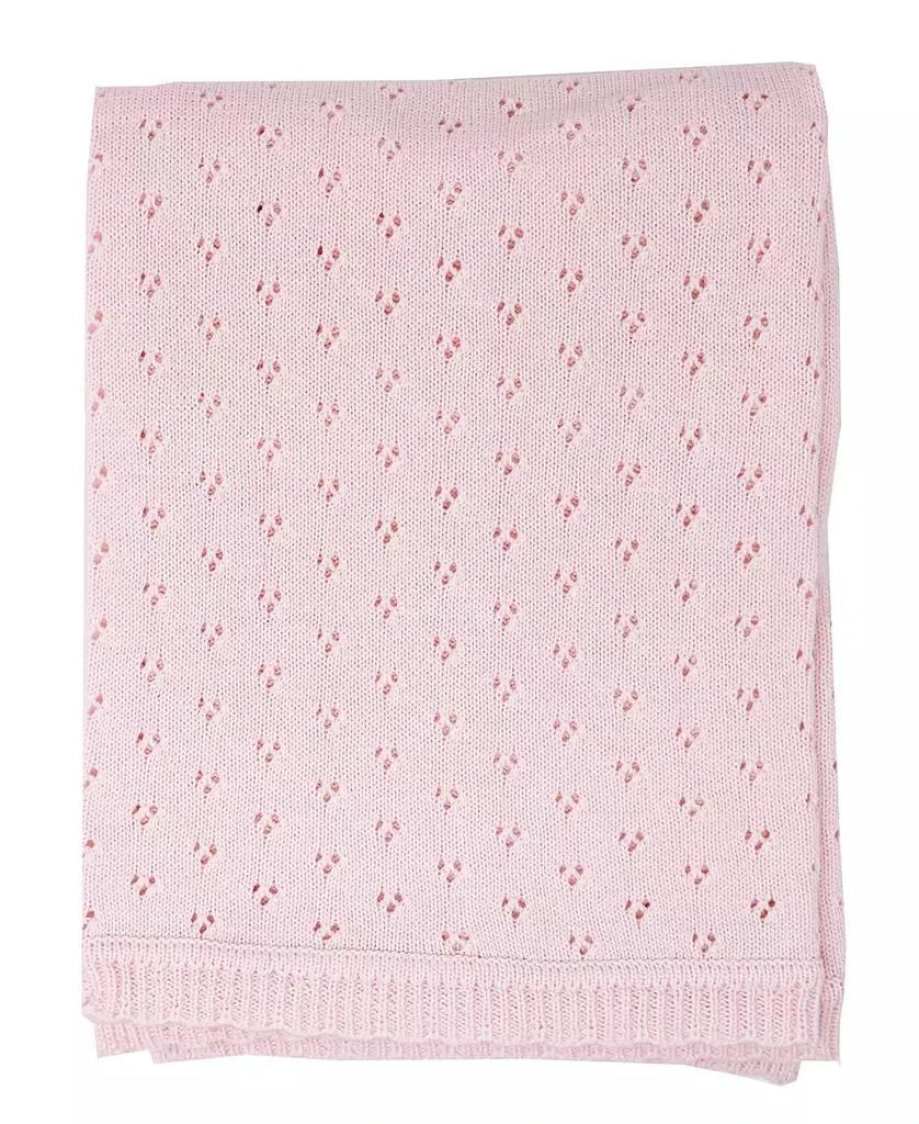 商品Baby Mode Signature|Baby Boys and Girls Pointelle Layette Blanket,价格¥262,第1张图片