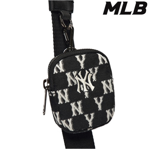【享贝家】MLB字母大logo 豆腐包子母包相机包 黑色3ACRM012N-50BKS-FREE商品第4张图片规格展示