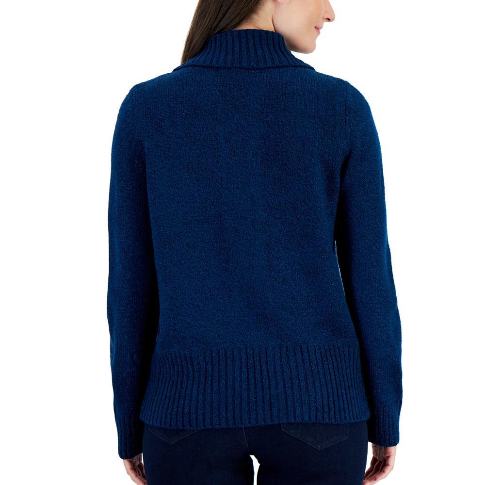 商品Karen Scott|Women's Thicc N Thin Cardigan, Created for Macy's,价格¥147,第4张图片详细描述
