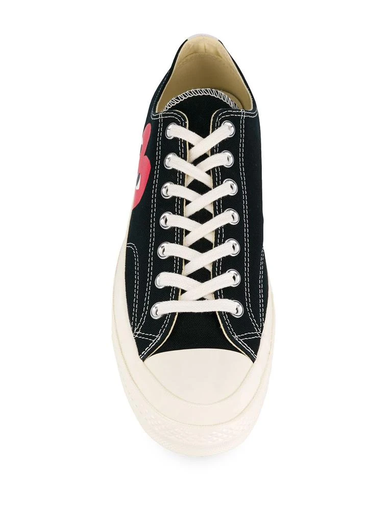 商品Comme des Garcons|COMME DES GARCONS PLAY - Chuck Taylor Low-top Sneakers,价格¥1144,第4张图片详细描述