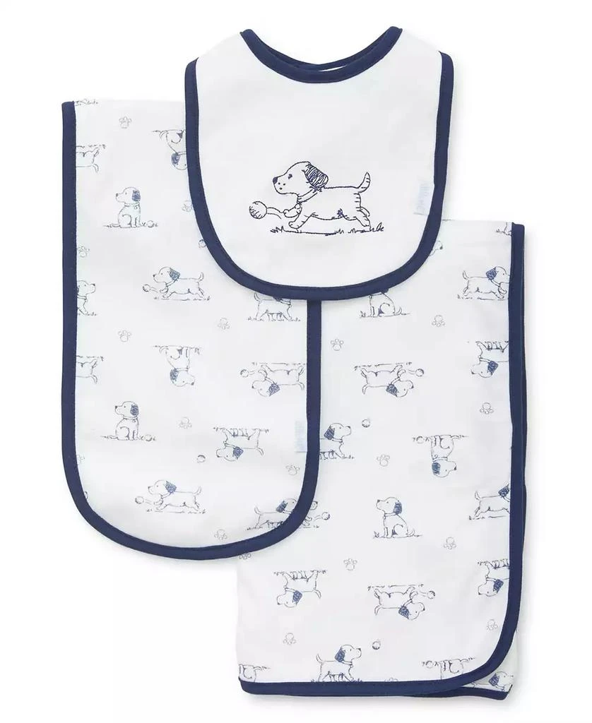 商品Little Me|Baby Boys Cotton Puppy Toile Gift Set, 6 Piece Set,价格¥375,第5张图片详细描述