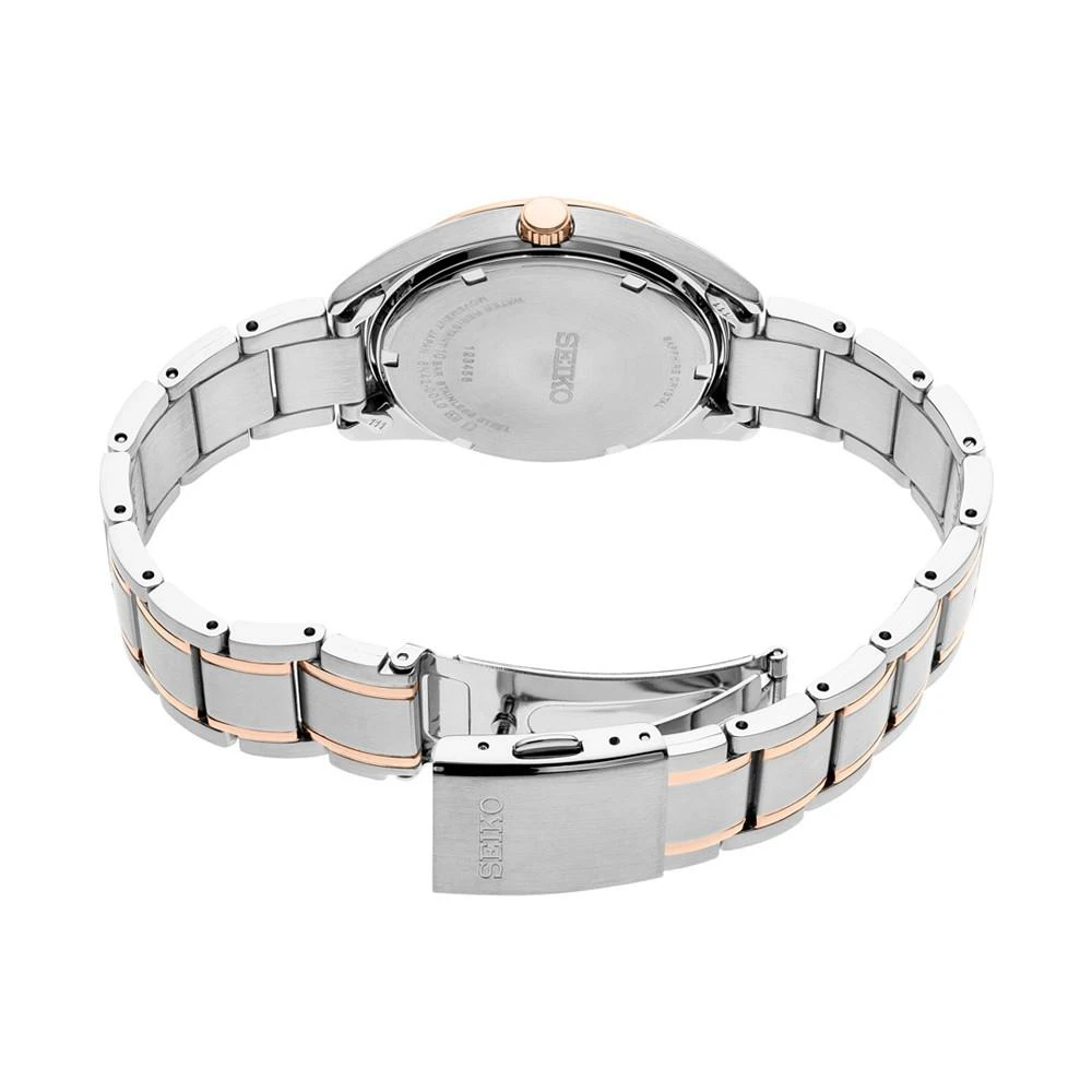 商品Seiko|Women's Essentials Two-Tone Stainless Steel Bracelet Watch 36mm,价格¥1644,第3张图片详细描述