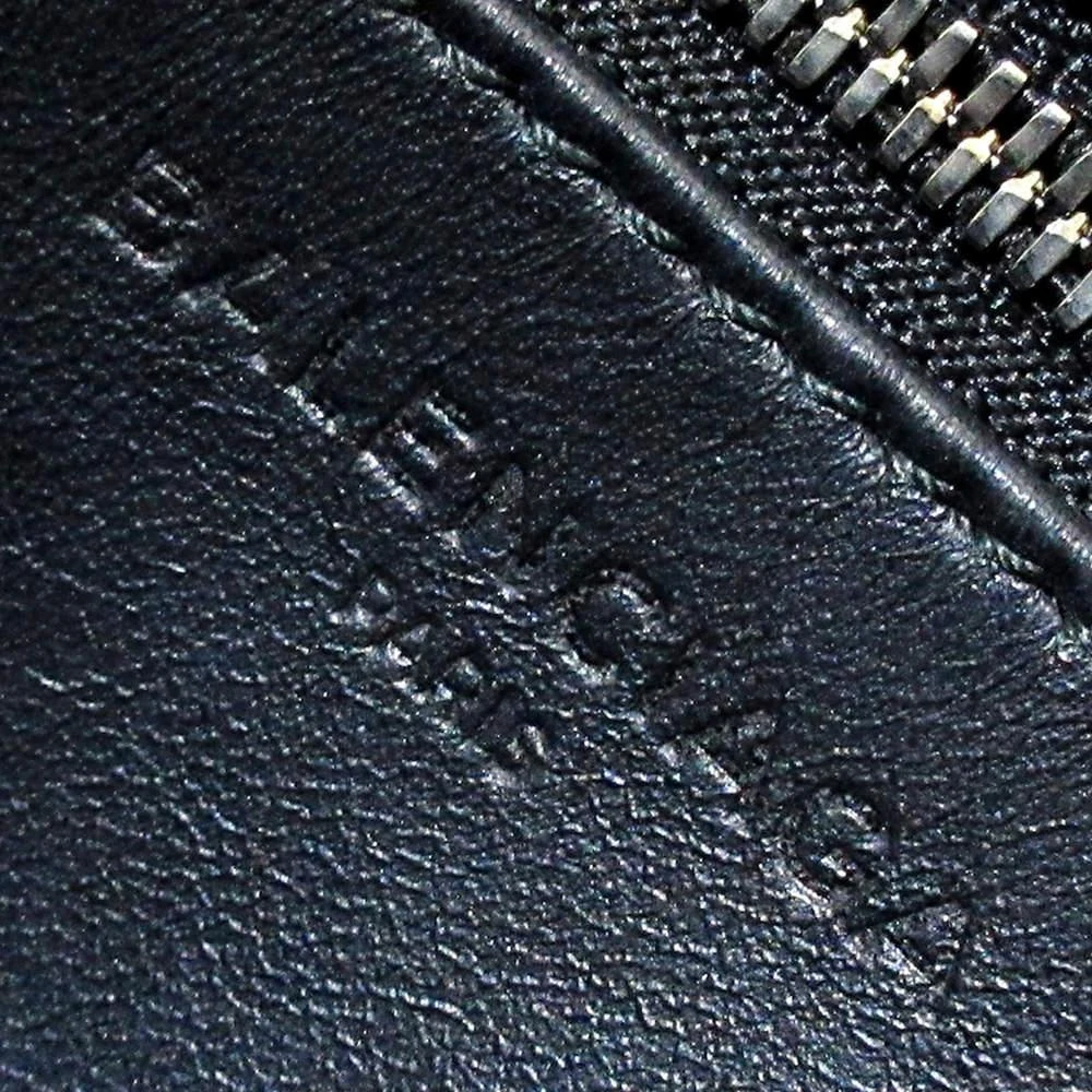Balenciaga Blue/White S Triangle Leather Duffle Bag 商品