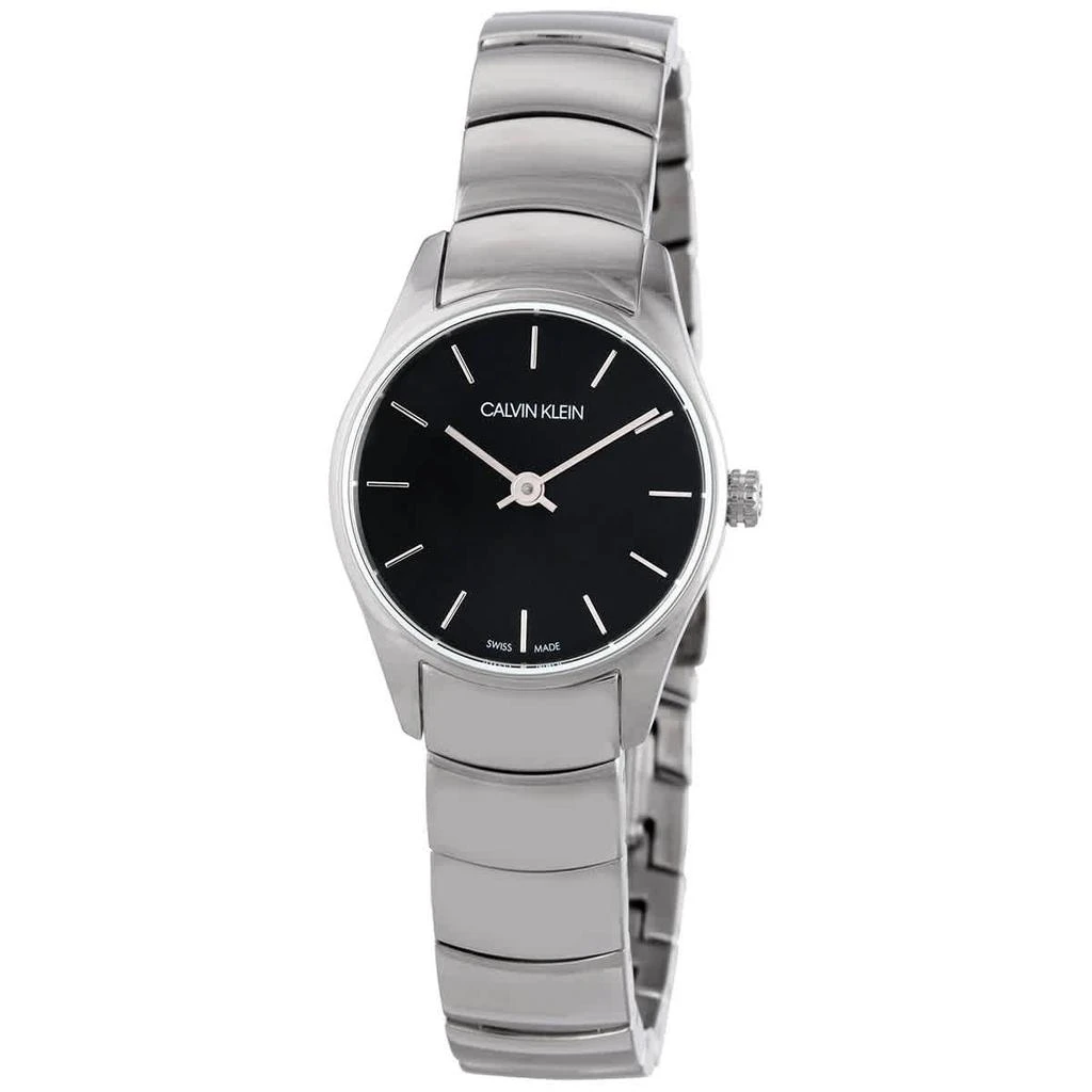 商品Calvin Klein|Classic Quartz Black Dial Ladies Watch K4D2314V,价格¥675,第1张图片