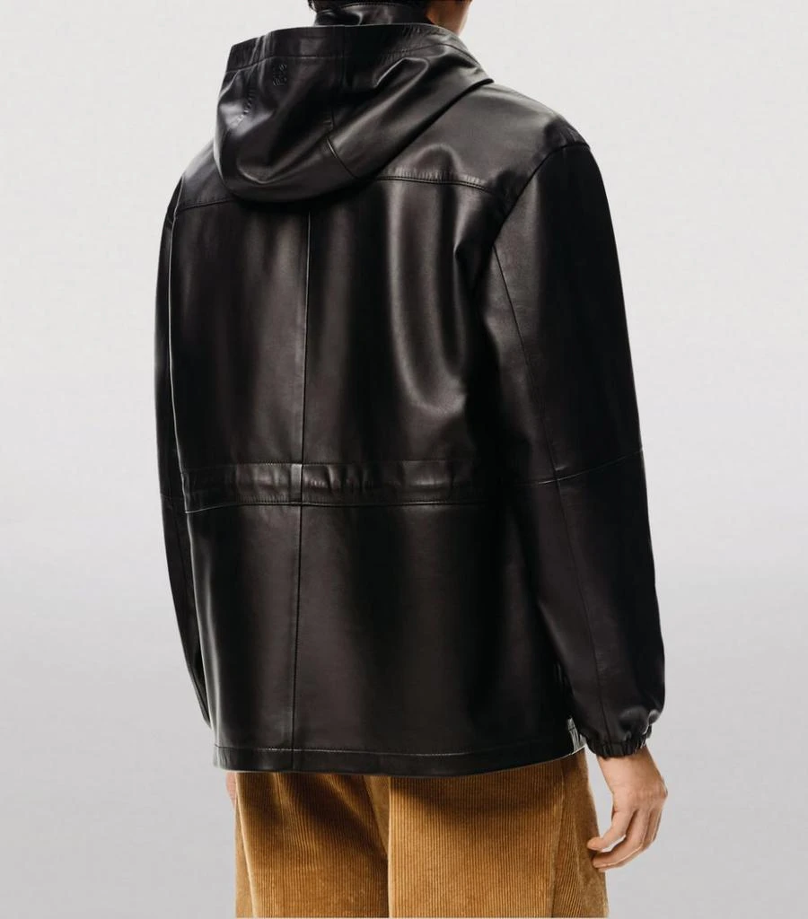 商品Loewe|Leather Hiking Jacket,价格¥33802,第4张图片详细描述