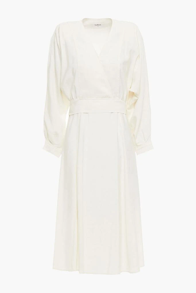 商品ba&sh|Cauka belted broadcloth dress,价格¥849,第1张图片