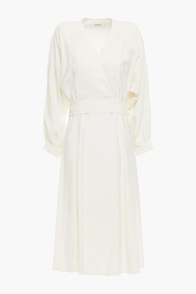 商品ba&sh|Cauka belted broadcloth dress,价格¥809,第5张图片详细描述