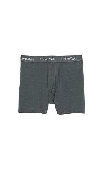 商品Calvin Klein|Body 莫代尔纤维平角短内裤,价格¥122,第1张图片