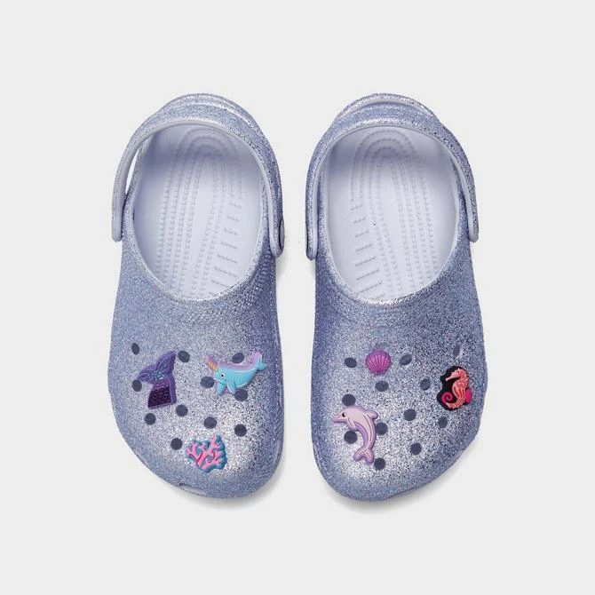 Girls' Little Kids' Crocs Classic Glitter Sea Friends Clog Shoes 商品