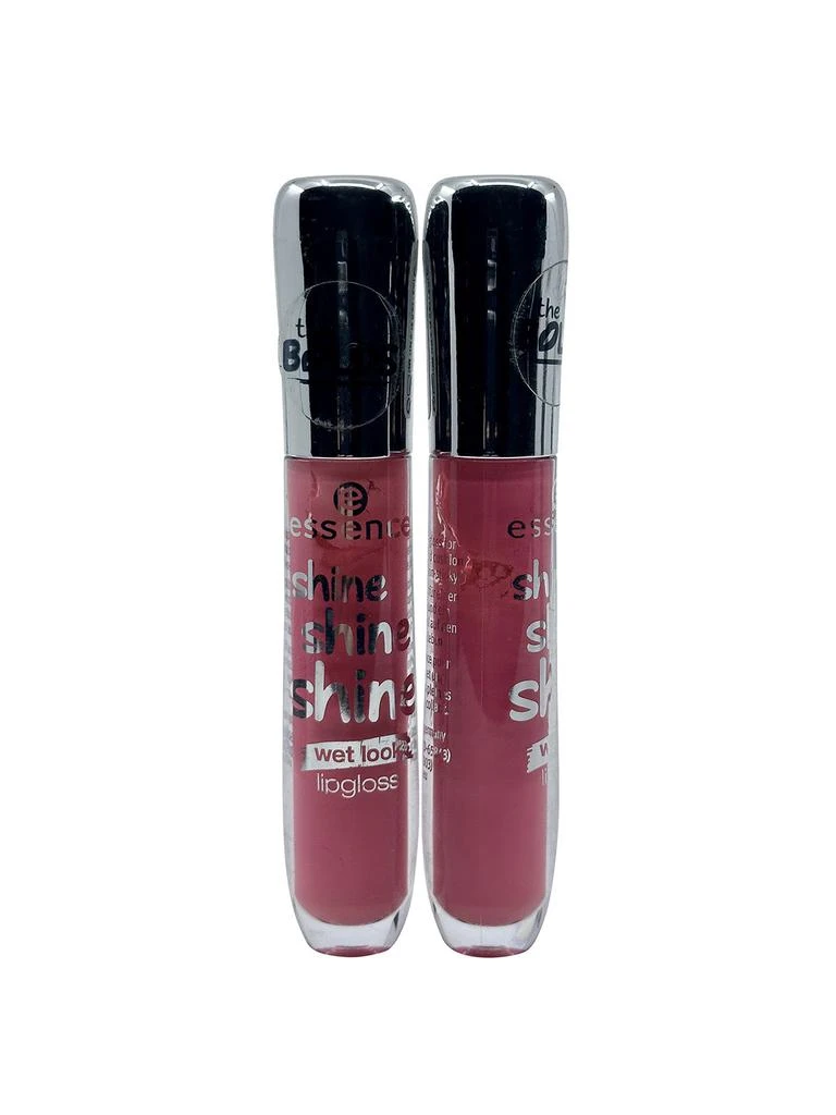 商品Essence|Shine Shine Shine Lipgloss 09 One Woman Show 1.13 OZ Set of 2,价格¥105,第3张图片详细描述