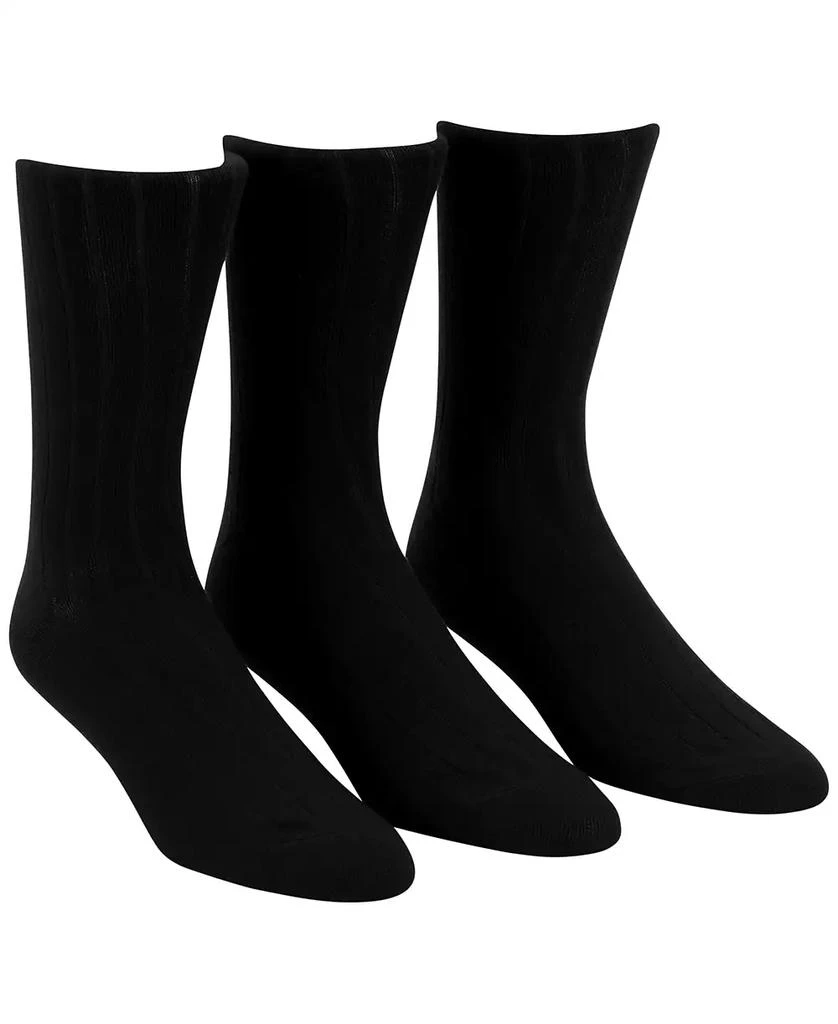 商品Calvin Klein|Men's 3-Pack Soft Touch Ribbed Socks,价格¥118,第1张图片