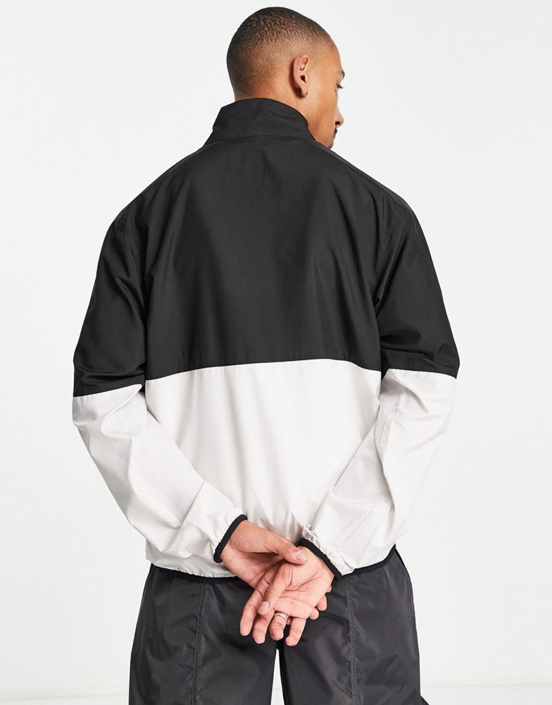 Helly Hansen Juell Block jacket in black/white商品第2张图片规格展示