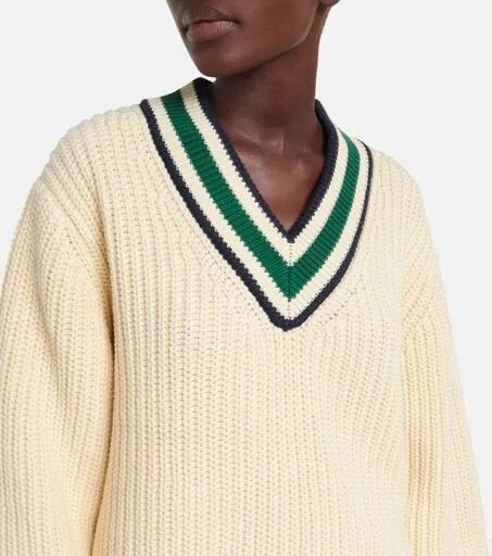 商品Tory Sport|Chevron cotton sweater,价格¥1917,第4张图片详细描述