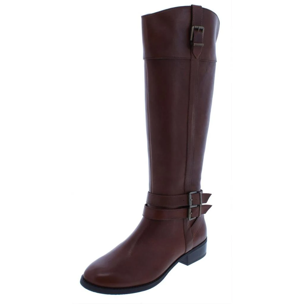 商品INC International|INC Womens Frank II Leather Knee-High Riding Boots,价格¥115,第2张图片详细描述