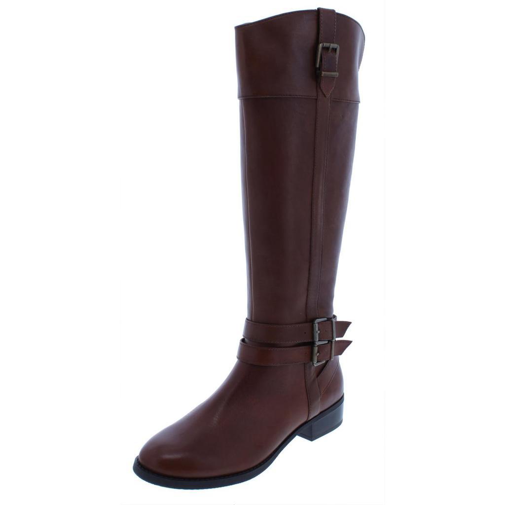 商品INC International|INC Womens Frank II Leather Knee-High Riding Boots,价格¥67,第1张图片