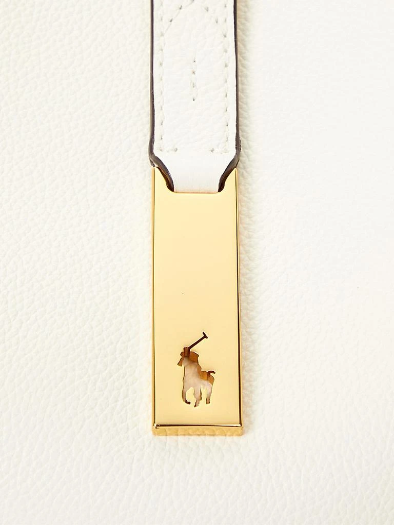 商品Ralph Lauren|大号 Polo ID 真皮单肩包,价格¥6005,第5张图片详细描述