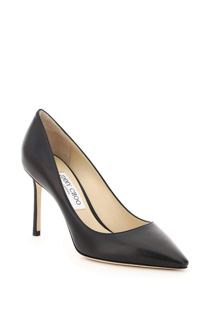 商品Jimmy Choo|ROMY 85 NAPPA LEATHER PUMPS,价格¥2393,第4张图片详细描述