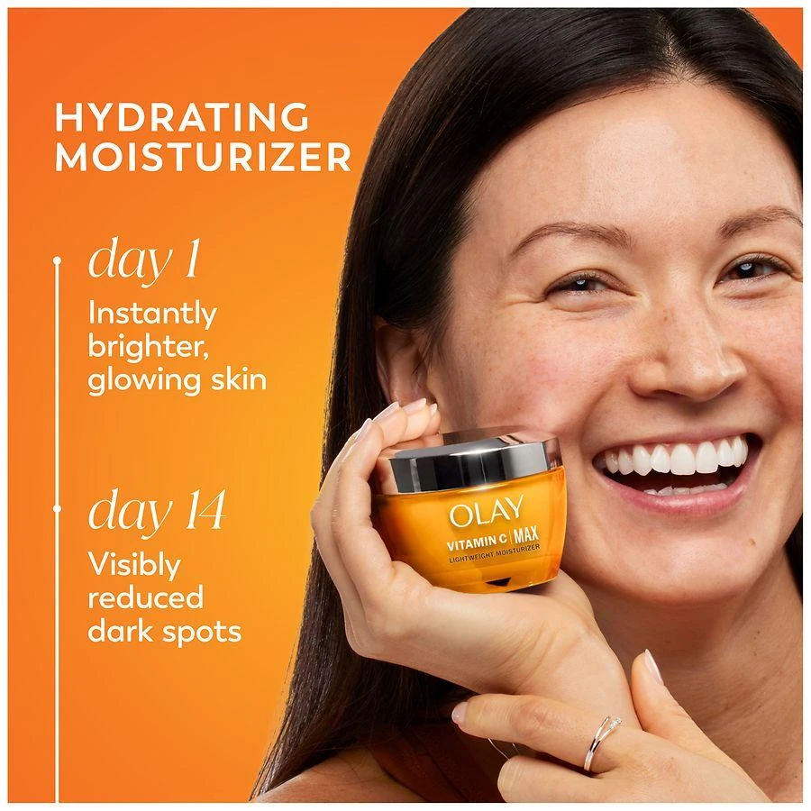 商品Olay|Vitamin C Max Face Moisturizer, Brightening Cream for Women Citrus,价格¥287,第3张图片详细描述