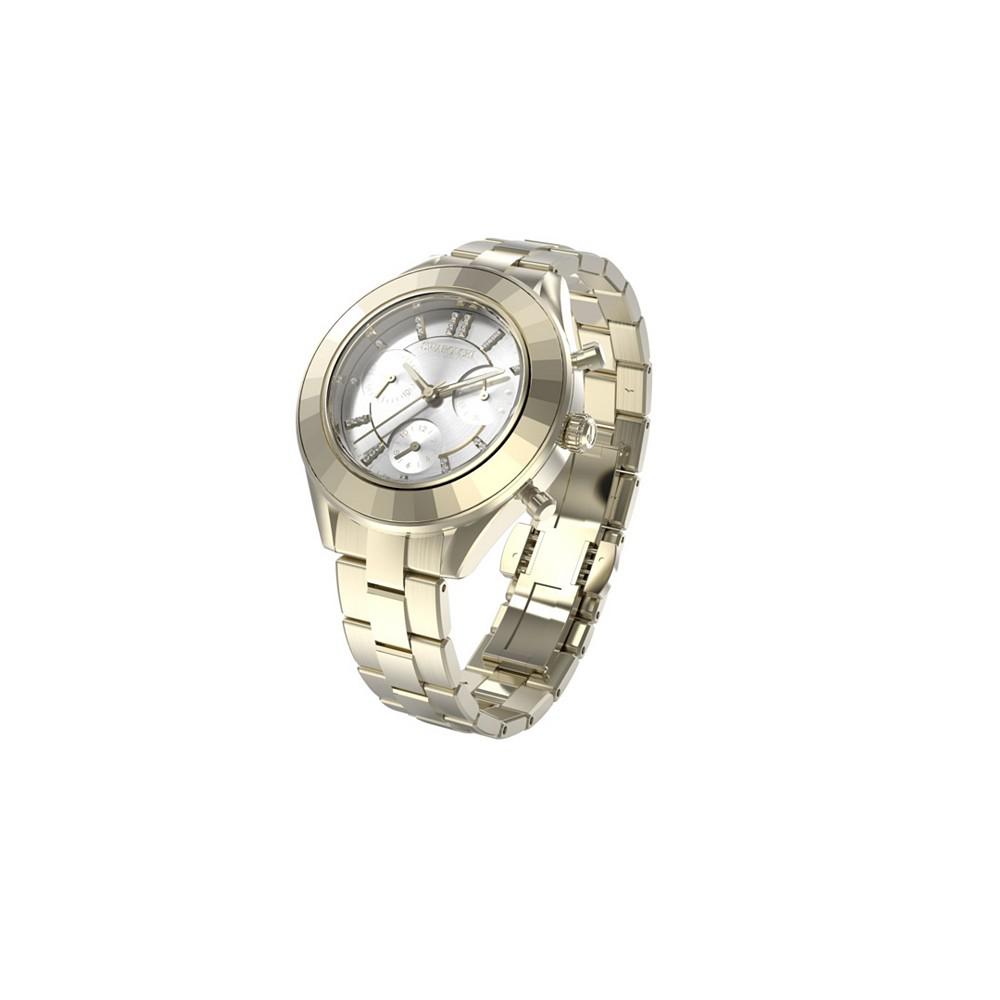 [Swarovski]施华洛世奇Swarovski手表|Octea Lux Sport Unisex Gold-Tone Bracelet ...
