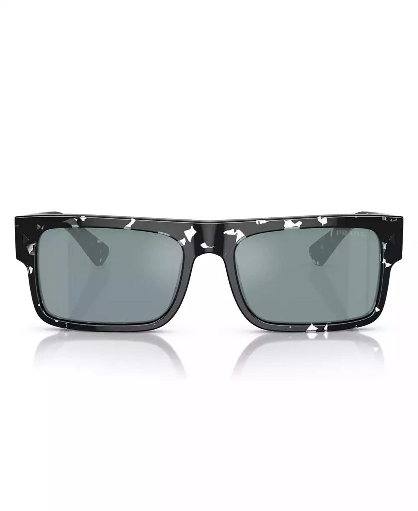 商品Prada|Signature Rectangular Men's Sunglasses, PR A10S,价格¥2101,第2张图片详细描述