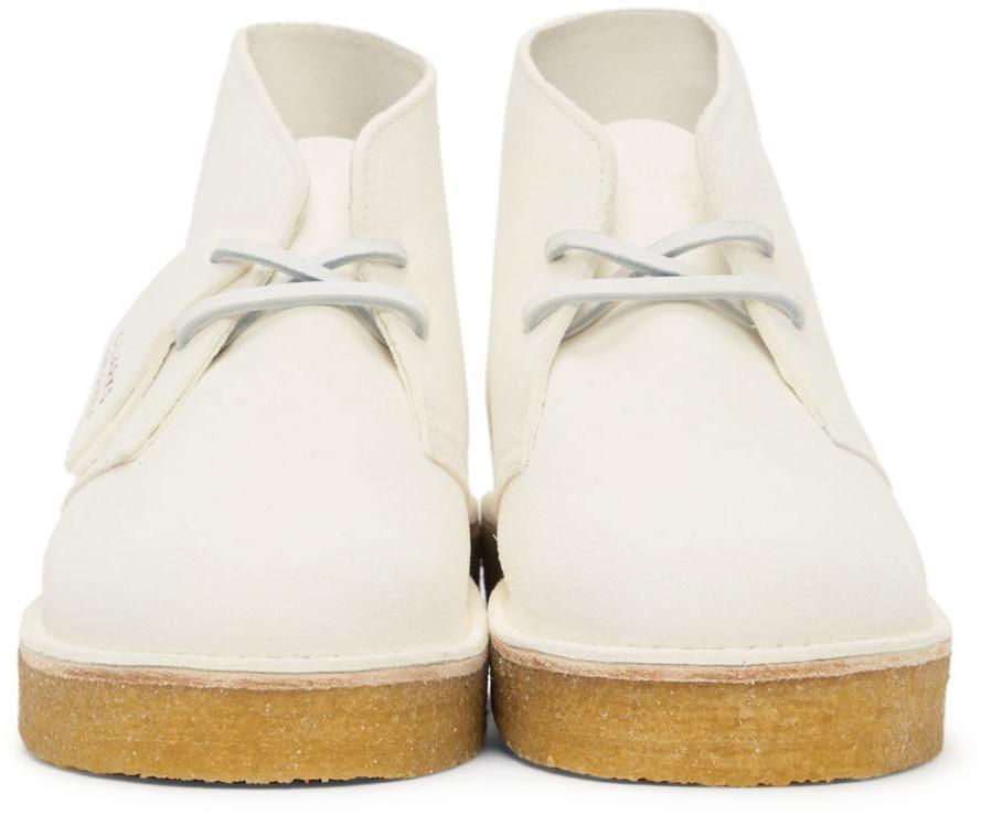 商品Clarks|White Suede 221 Desert Boots,价格¥1434,第4张图片详细描述