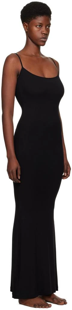 商品SKIMS|黑色 Soft Lounge Long Slip 连衣裙,价格¥906,第2张图片详细描述