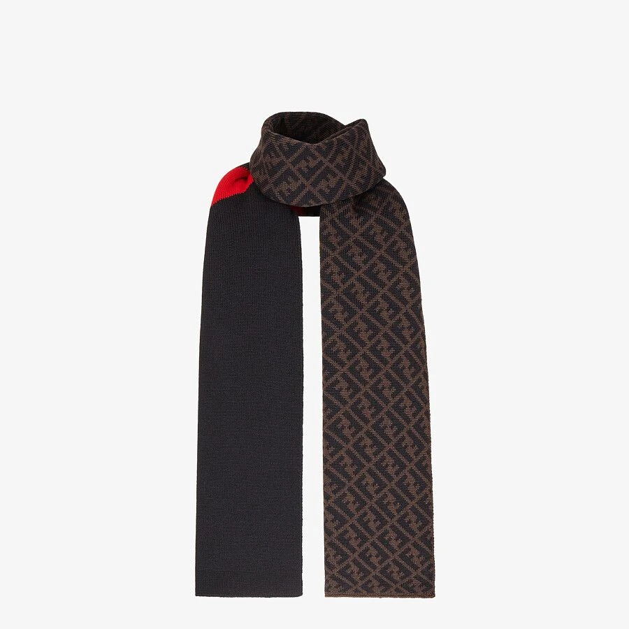 FENDI 拼色男士围巾 FXS124-AEVB-F1DPC 商品