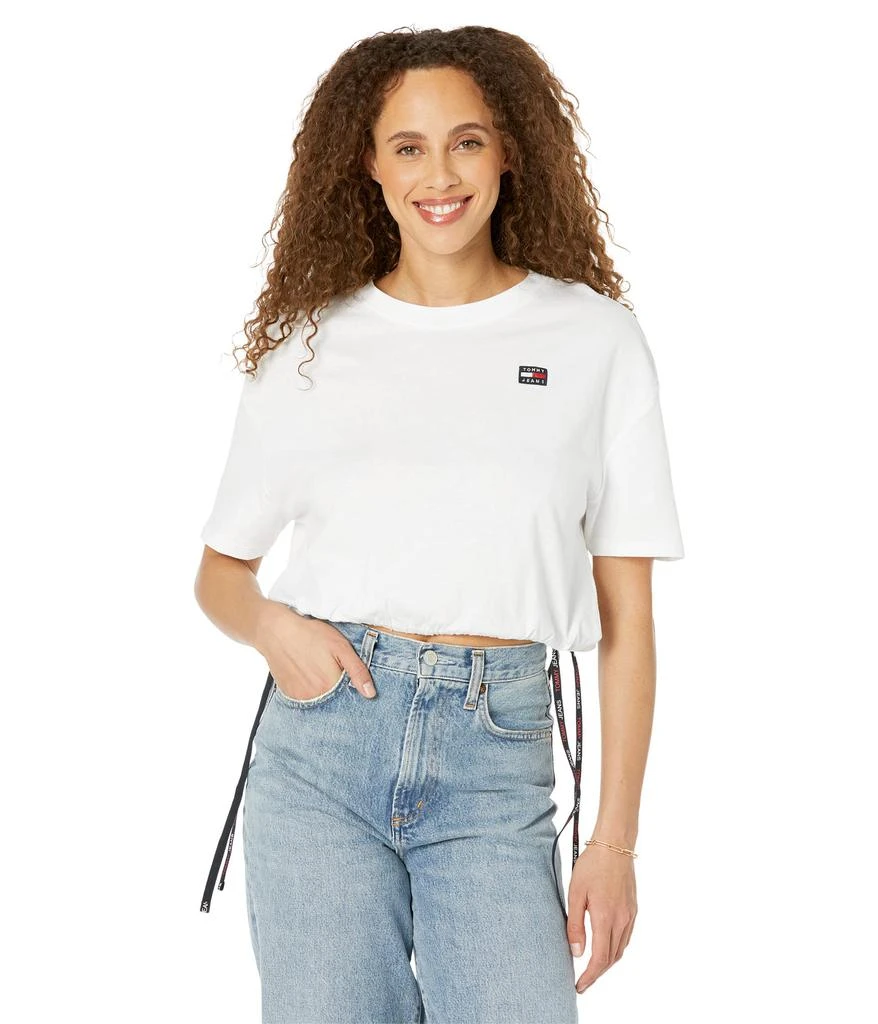 商品Tommy Jeans|Crop Badge Tee,价格¥196,第1张图片