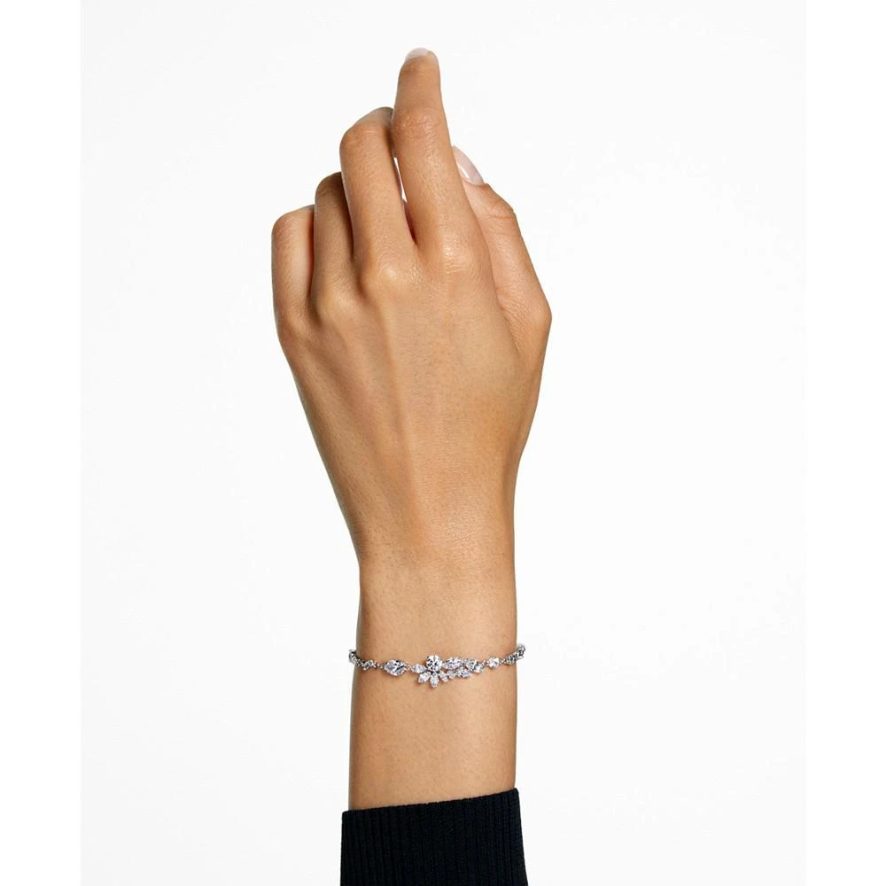 商品Swarovski|Silver-Tone Gema Crystal Dangling Bracelet,价格¥989,第4张图片详细描述