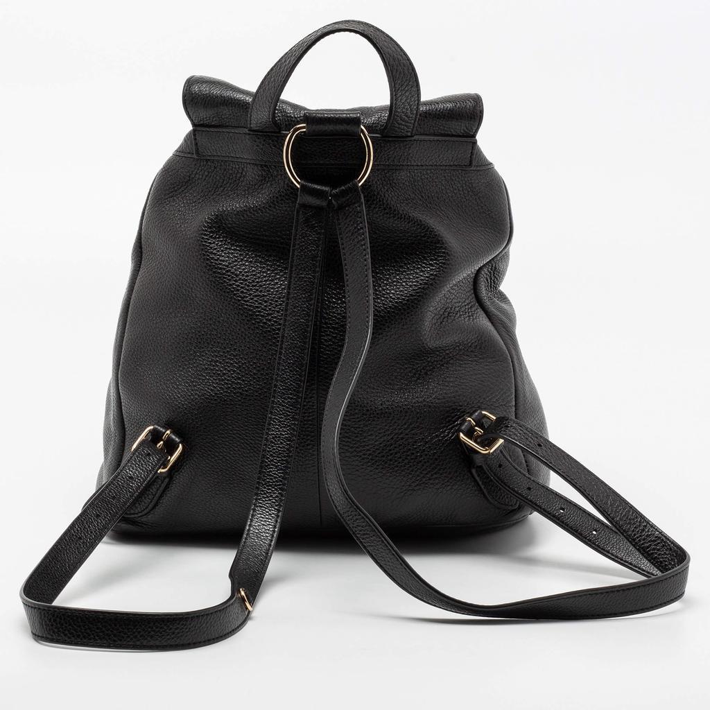 商品[二手商品] Coach|Coach Black Leather Billie Backpack,价格¥1765,第6张图片详细描述