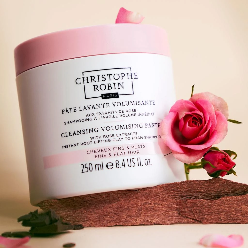 商品Christophe Robin|玫瑰丰盈弹润洗发泥 250ml,价格¥433,第2张图片详细描述