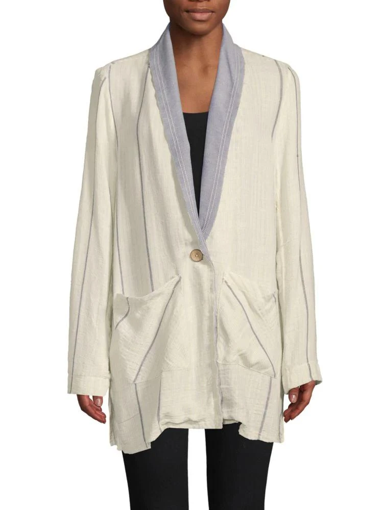 商品Free People|Aria Striped Blazer,价格¥439,第1张图片