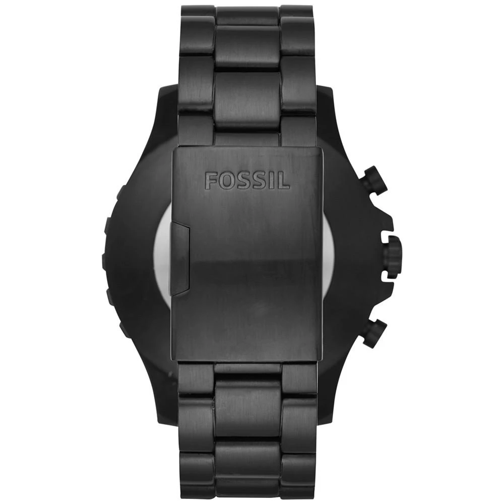 商品Fossil|Q系列男士黑色不锈钢智能手表, 50MM FTW1115,价格¥1310,第3张图片详细描述